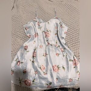 🪻🌸Baby Blue Floral Slip Dress🪻🌸